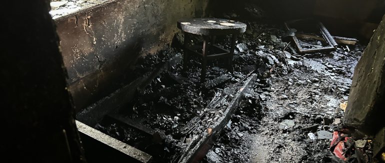 На Мукачівщині під час пожежі загинув 46-річний чоловік