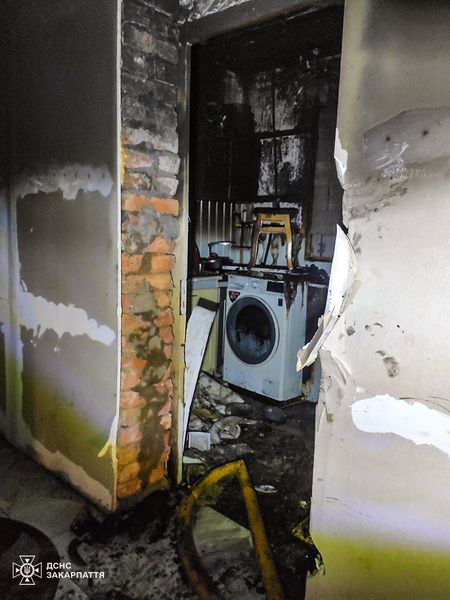 Тячівські рятувальники не допустили знищення житлового будинку під час пожежі