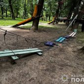 Переломи ніг: діагноз двох дівчат після травмування у Боздоському парку