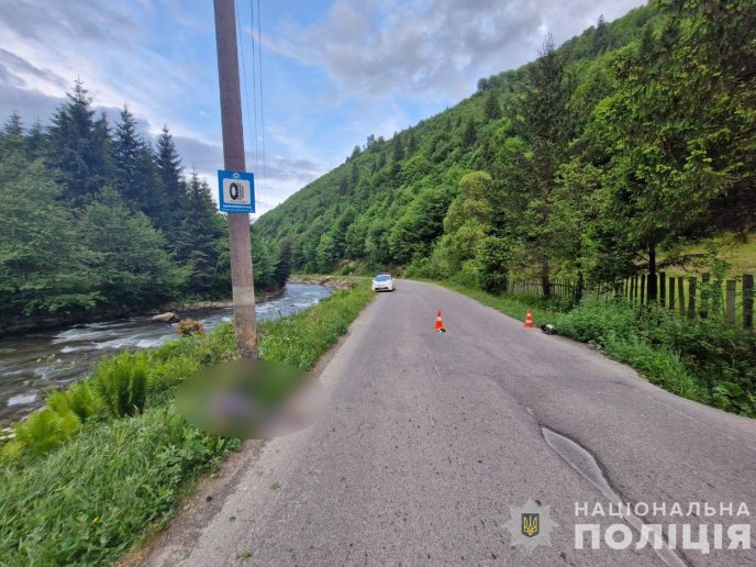 Зіткнувся з електропорою, після чого впав у річку: на Закарпатті трапилася фатальна ДТП