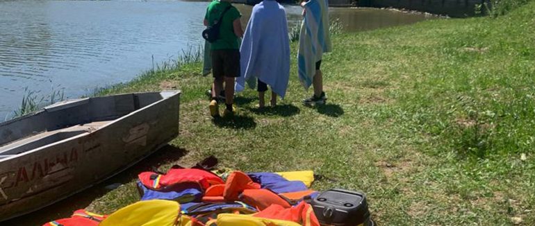 На річці Уж ледь не потонула група дітей під час відпочинку в таборі