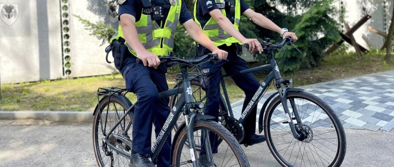 В Ужгороді відновили роботу велопатруля