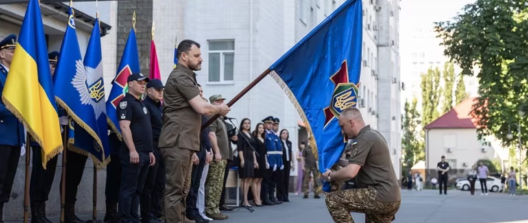 Закарпатський підрозділ Нацгвардії отримав бойовий прапор