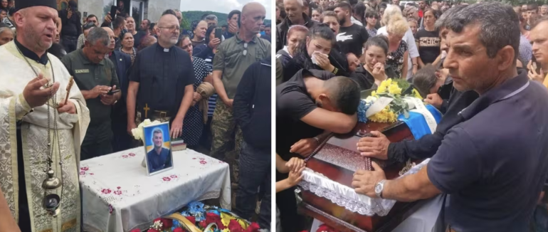 На Закарпатті провели в останню дорогу Героя Олексія Тирпака