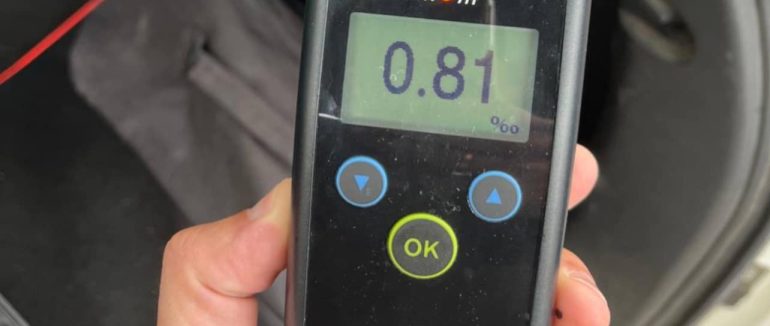 На Закарпатті затримали п’яного водія: норма алкоголю в крові перевищувала у 4 рази