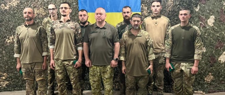 Вісьмом прикордонникам Чопського загону вручили відзнаки