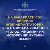 Черговий злочин: на Закарпатті СБУ викрила інтернет-агітаторку