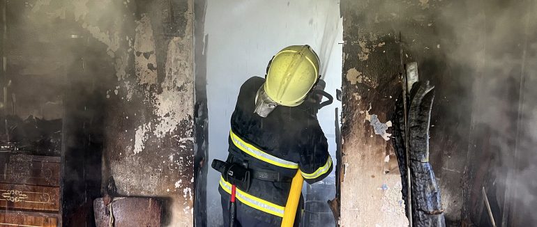 На Хустщині сталася пожежа через електропроводку