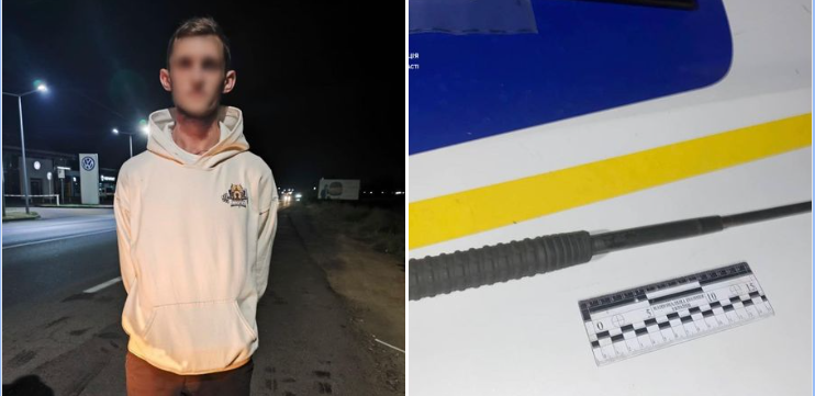 У Мукачеві виявили у чоловіка ударний кий