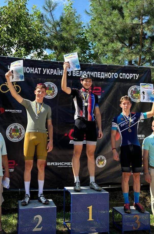 Велосипедист з Мукачева Роман Мальцев став чемпіоном України з велоспорту