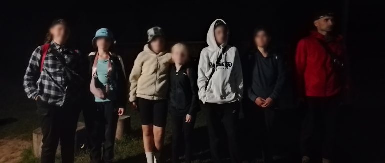 Рятувальники допомогли групі дітей з львівського туристичного краєзнавчого гуртка, які заблукали у горах на Закарпатті