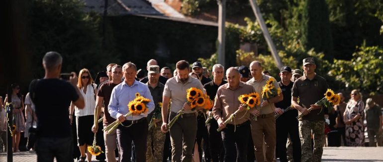 В Ужгороді на Пагорбі Слави відзначили День пам’яті захисників України