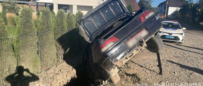 На Рахівщині затримали чоловіка, який угнав автомобіль