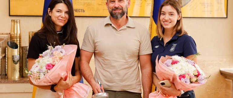 Віктор Микита зустрівся із відомими закарпатськими спортсменками