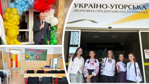В Угорщині запрацювала перша двомовна школа, де навчатимуть українською