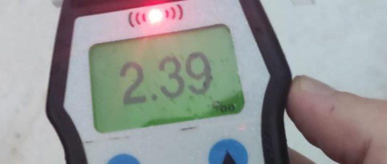 У Мукачеві притягли до відповідальності нетверезого керманича-порушника