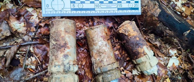 На Ужгородщині піротехніки знищили боєприпаси часів Першої світової війни