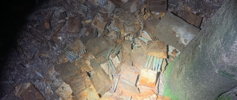 Закарпатські прикордонники знайшли зброю неподалік кордону