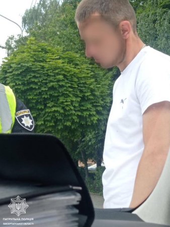 У Мукачеві зловили водія, який частенько любить їздити напідпитку