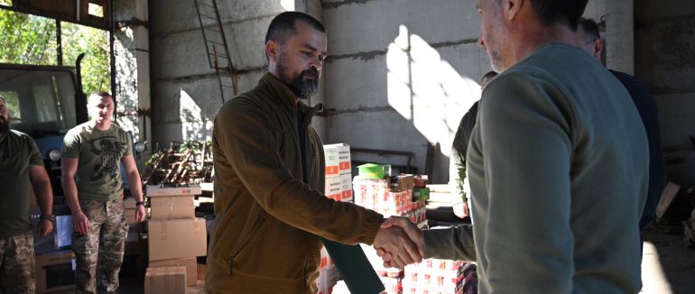 Мирослав Білецький відвідав закарпатських бійців у прифронтових зонах