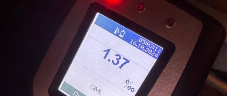 В Ужгороді оштрафували п’яного керманича