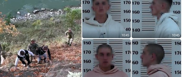 З крутого урвища у швидку Тису: двох закарпатців затримали прикордонники