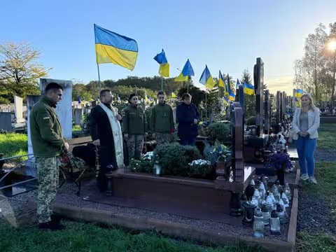 На Закарпатті вшанували пам’ять загиблого прикордонника