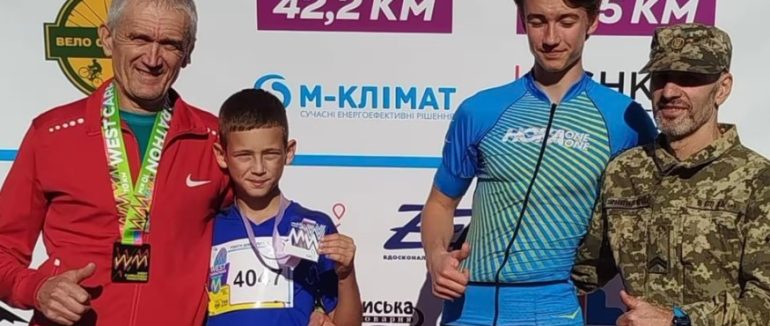 9-річний закарпатець першим подолав одну з дистанцій West Сarpathian Marathon-2024