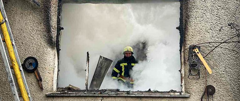 На пожежі в Мукачівському районі травмувався 83-річний чоловік