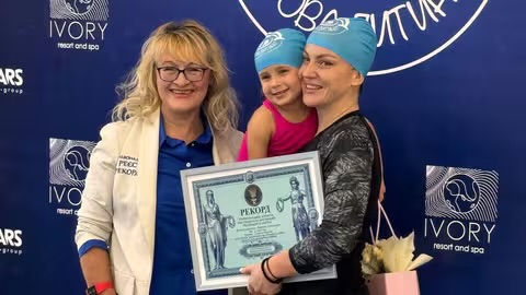 Маленька закарпатка Аврора Гомонай увійшла до Книги рекордів України