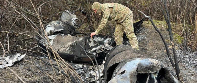 На Мукачівщині знешкодили залишки російської ракети з боєкомплектом