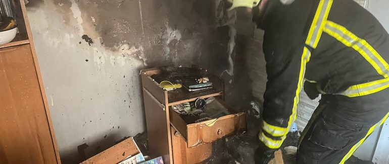 Міжгірські вогнеборці запобігли знищенню житлового будинку