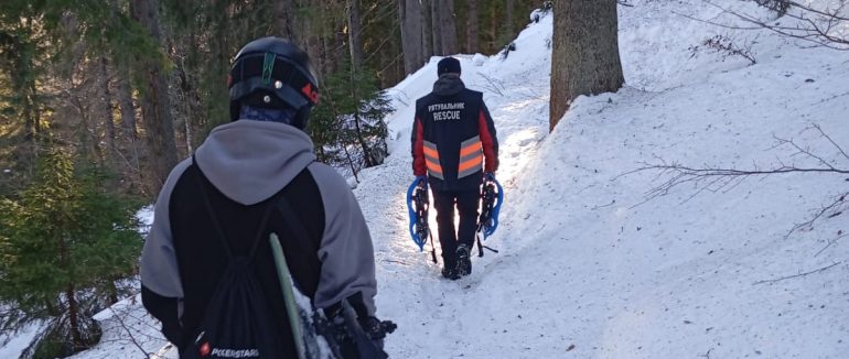 Впродовж доби гірські рятувальники Рахівщини тричі надавали допомогу туристам