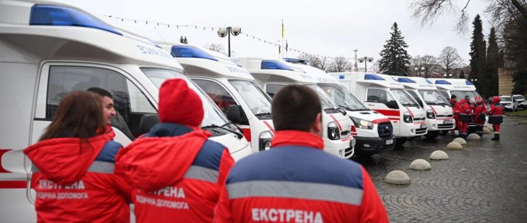 На Закарпатті передали 7 нових «швидких»