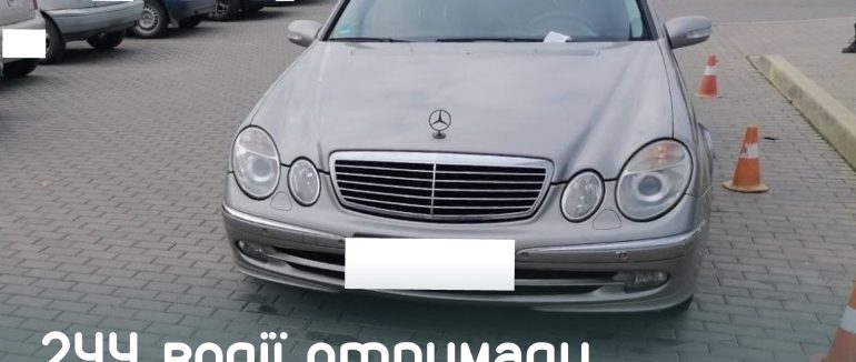 244 порушення правил паркування зафіксували в Мукачеві за тиждень