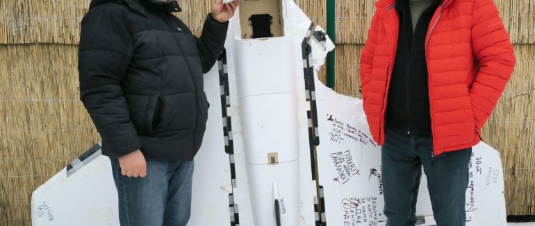 У Музей війни у замку Паланок передали новий експонат – шахед-обманку