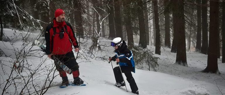 На Драгобраді лижниця зʼїхала з маршруту і заблукала