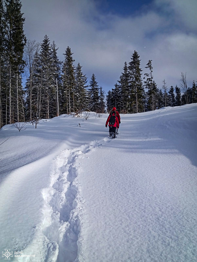 У горах Рахівщини рятувальники відшукали тіло загиблого туриста