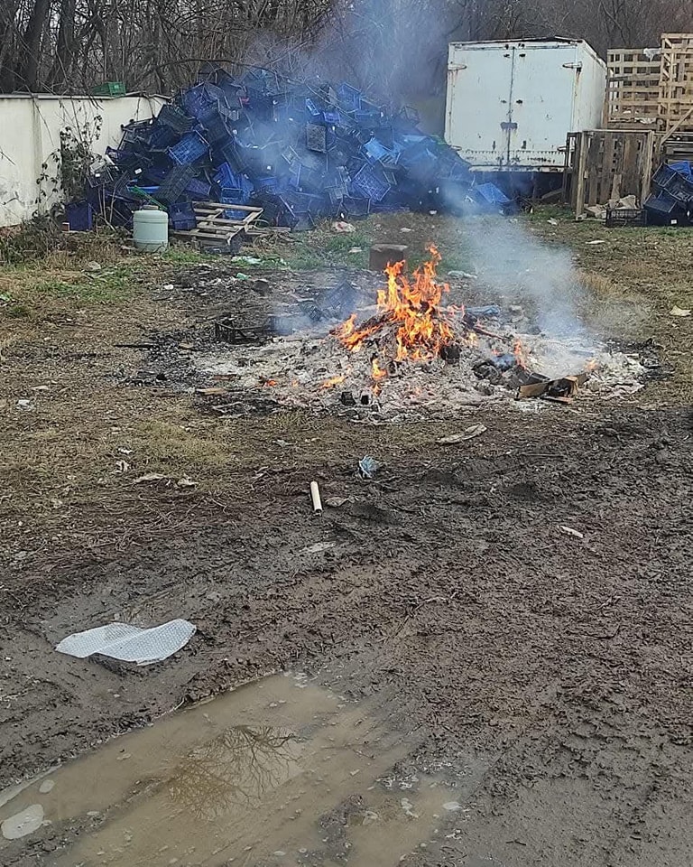 Мукачівців попереджають про штраф за спалювання сміття