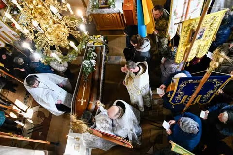 Закарпаття провело в останню дорогу Героя Михайла Скубенича