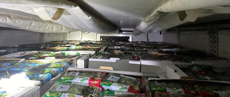 Закарпатські митники виявили порушення під час ввезення в Україну італійських овочів