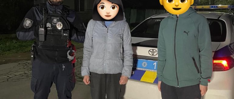 У Мукачеві патрульні розшукали юнака, який пішов з дому і не повертався