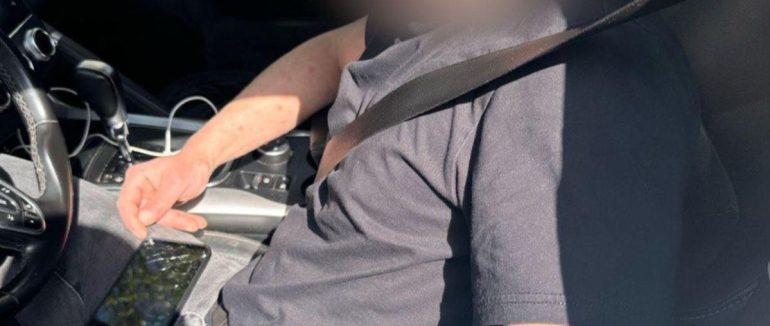 В Ужгороді патрульні спіймали чергового водія “під кайфом”: його оштрафували