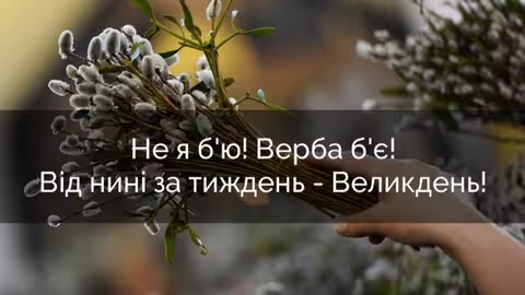 За тиждень Великдень: на Закарпатті святкують Вербну неділю