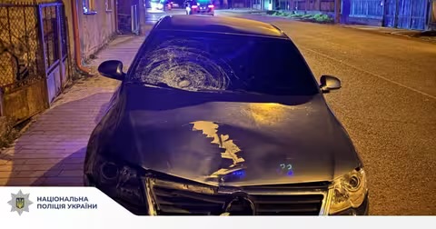 У Виноградові водій збив 17-річного пішохода — хлопець у реанімації