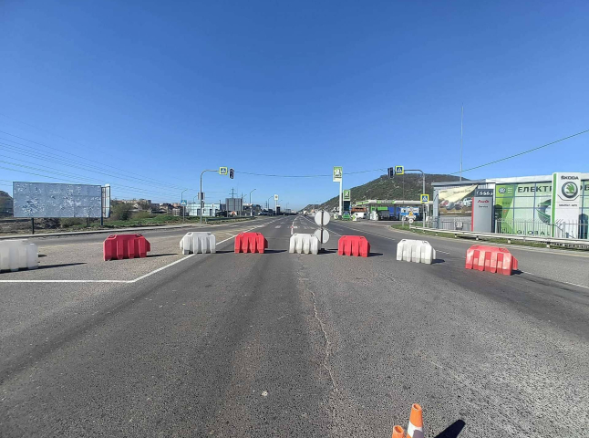 На виїзді з Мукачева облаштовують нове дорожнє кільце