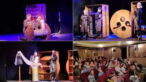 В Ужгороді представили виставу казкарки зі Львова Лесі Кічури «Фабрика ниток»