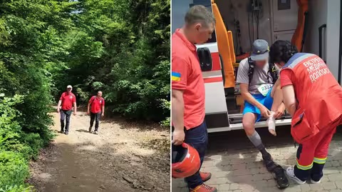 На Закарпатті під час гірського забігу травмувався спортсмен з Польщі