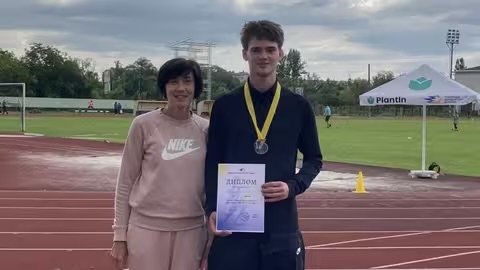 Спортсмен з Мукачева Максим Петрус став чемпіоном України з легкої атлетики