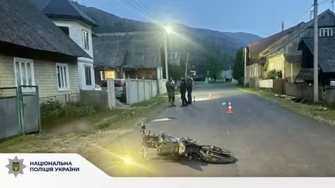 Смертельна ДТП на Тячівщині: загинув 16-річний пасажир мотоцикла